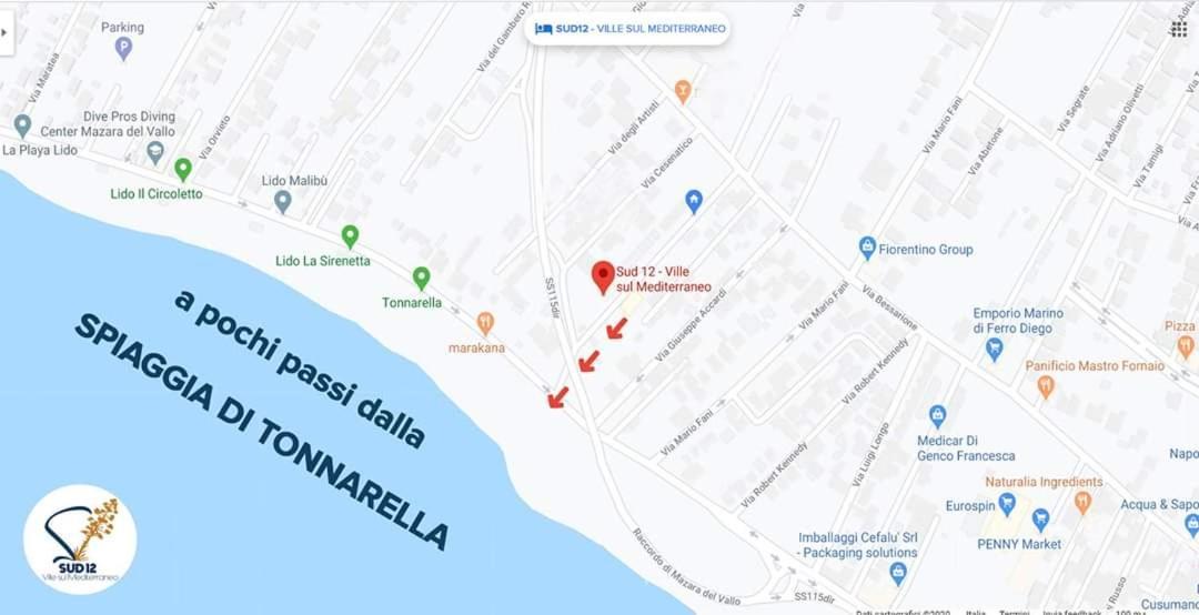 Sud 12 - Ville Sul Mediterraneo Apart Hotel Mazara del Vallo Eksteriør bilde