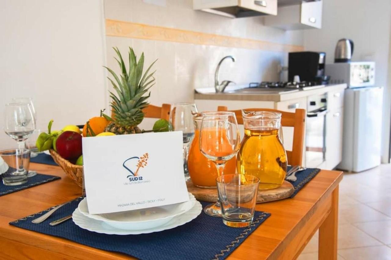 Sud 12 - Ville Sul Mediterraneo Apart Hotel Mazara del Vallo Eksteriør bilde